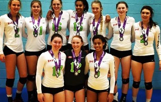 Defensa Volleyball 17U Wins Silver