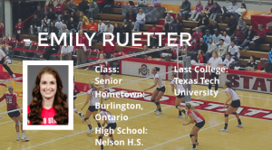 Defensa Volleyball Club Player - Emily Ruetter