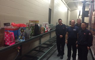 Fire Hall Christmas Drive 2016