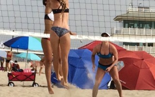 Lea Monkhouse beach volleyball