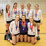 Defensa girls volleyball 17U Bronze Burgarski Cup