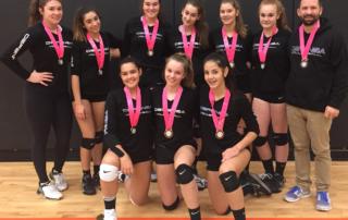 Defensa Volleyball Club 15U White Bronze 2017