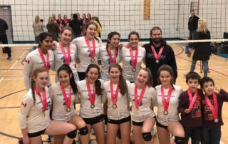 Defensa Volleyball Club 15U White Gold 20018