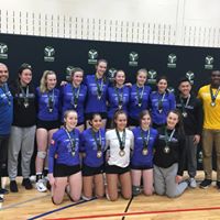 Burlington Defensa girls volleyball team 2017 2018