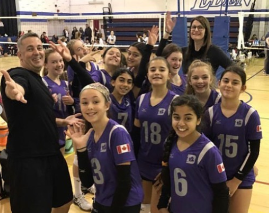 Burlington Defensa girls volleyball teams win Gold